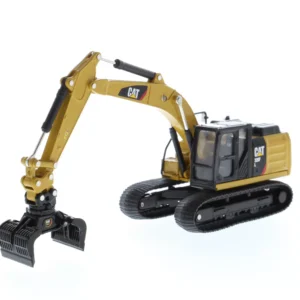 DM 1:64 CAT 320F L Caterpillar Excavator Broken Shear Clamp Engineering Vehicle Model 85636 - 图片 2