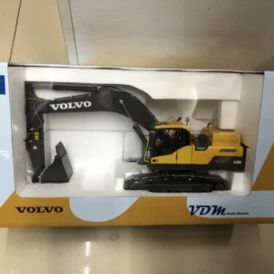 1:32 Volvo EC350D Volvo crawler excavator alloy engineering car excavator forklift model - 图片 4