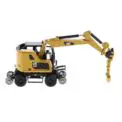 DM Caterpillar 1:87 CAT M323F Multifunctional Railway Wheel Excavator Model 85656 - 图片 2
