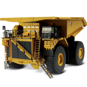 DM 1:50 CAT 798AC Caterpillar Mine Transport Truck Alloy Tipper Dump Engineer Vehicle Model 85671