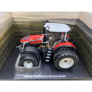 UH6653 1:32MF 9S.425 twin wheels Alloy model of Massey Ferguson two-wheel tractor