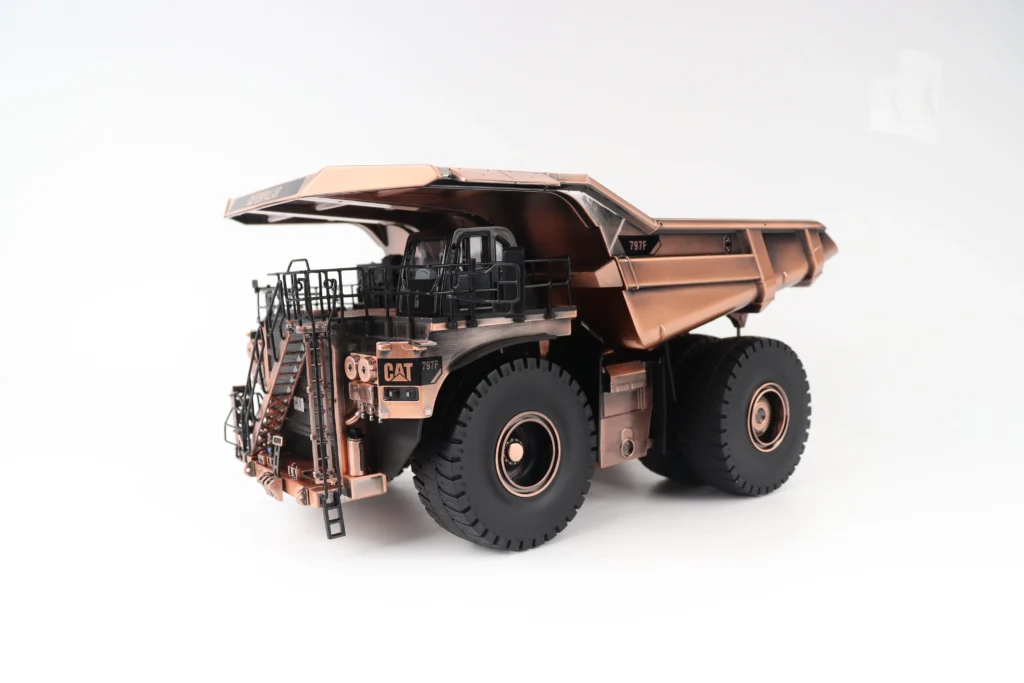 DM 1:50 CAT 797F Caterpillar Mining Truck Dump Truck Alloy Copper Limited Edition Model 85799