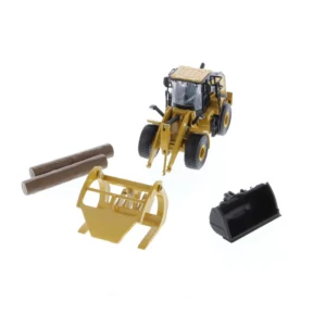 DM 1:64 CAT 950M Caterpillar Wheel Loader Forklift Clamping Forklift Model 85635 - 图片 3