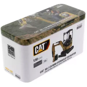 DM 1:50 CAT301.7 CR Caterpillar Small Hydraulic Excavator with Tool Alloy Model 85597