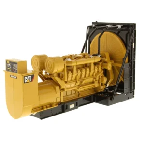 DM 1:25 CAT 3516B Caterpillar Engine Generator Alloy Engineering Vehicle Engine Model 85100 - 图片 2