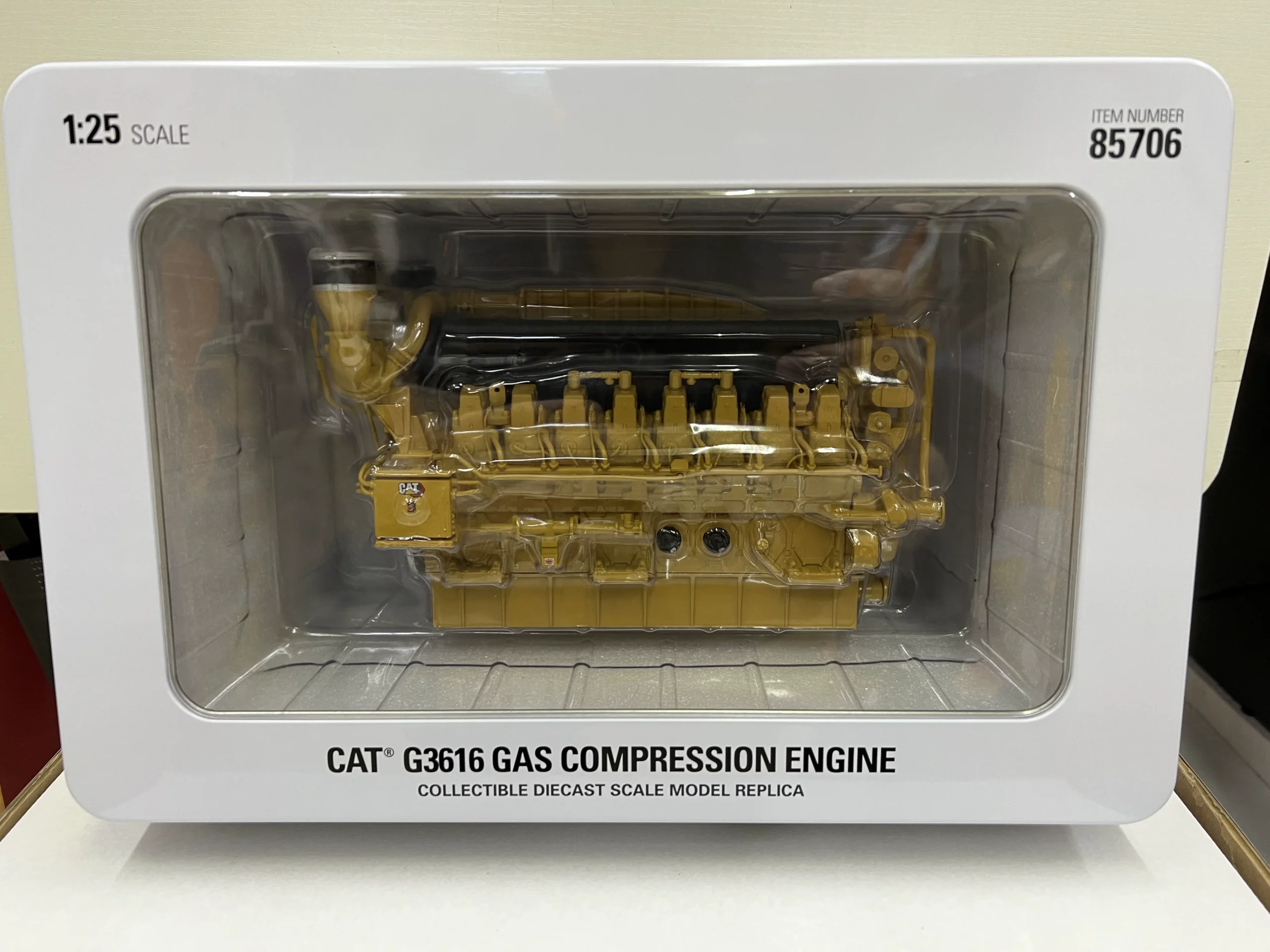 DM 1??25 CAT G3616 GAS Caterpillar engine generator combination gold engine model 85706 - 图片 4