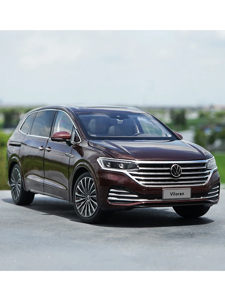 1:18 Volkswagen Viloran simulation alloy car model collectible ornaments Toys Gifts Collection Children