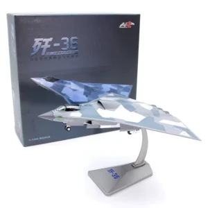 1/144 Diecast China Metal J36 J-36 Metal Plane Aircraft UAV Model Toy - 图片 2