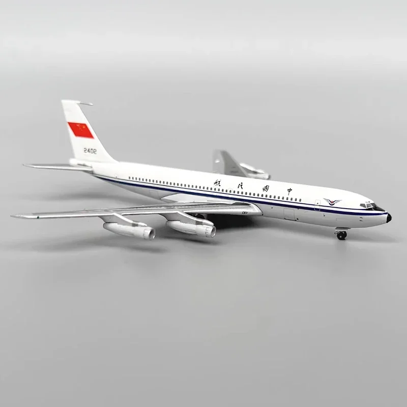 1/400 B707 Planes Model Airplanes YU37001 CAAC B707-300 2402 Airlines Alloy Aircraft Plane Model Collection