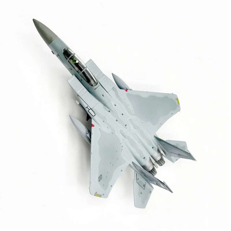Diecast 1/100 F-15C F15 F15C Eagle Shark Fighter Simulation Alloy Finished Aircraft Model Collection Toy