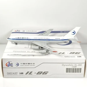 1/400 Scale Diecast Russia Aeroflot IL86 IL-86 B-2018 Aircraft Airplane Models Toy For Collections