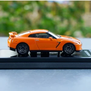 1: 64 GTR GT-R R35 GT500 racing alloy car model Toys Gifts Collection Children - 图片 3