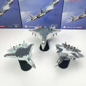 1/72 Scale Diecast SU57 Stealth Fighter Model Realistic Military Aircraft Collectible