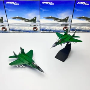 Amer 1/100 North Korean Air Force Mig-29a Mig 29 Battle Aircraft Model With Pivot Point