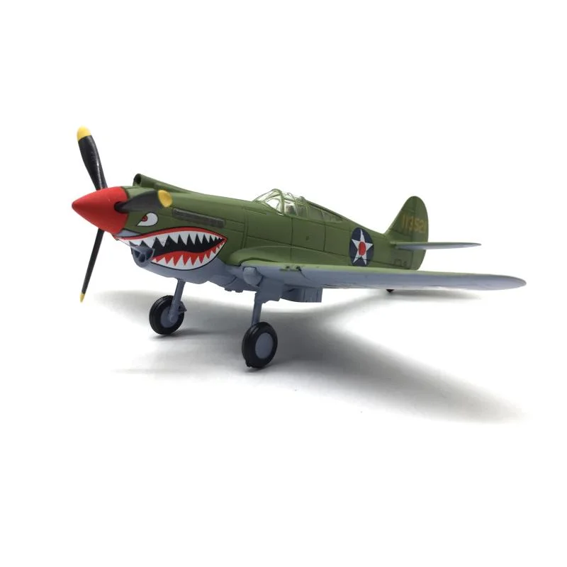 1/72 Diecast United States Air Force P40 P-40 P-40B P40B Flying Tiger Airplane Models Adult Children Toys