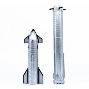 1/400 Scale SpaceX Dragon Heavy Falcon Starship Rocket Diecast Metal Model Toy - 图片 2