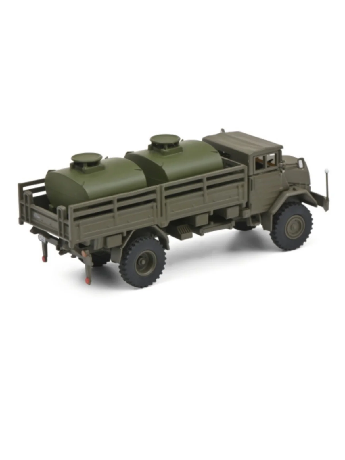 1:87 Tank Truck 5to Gl Oil Tank Truck Army Truck Alloy Model - 图片 2