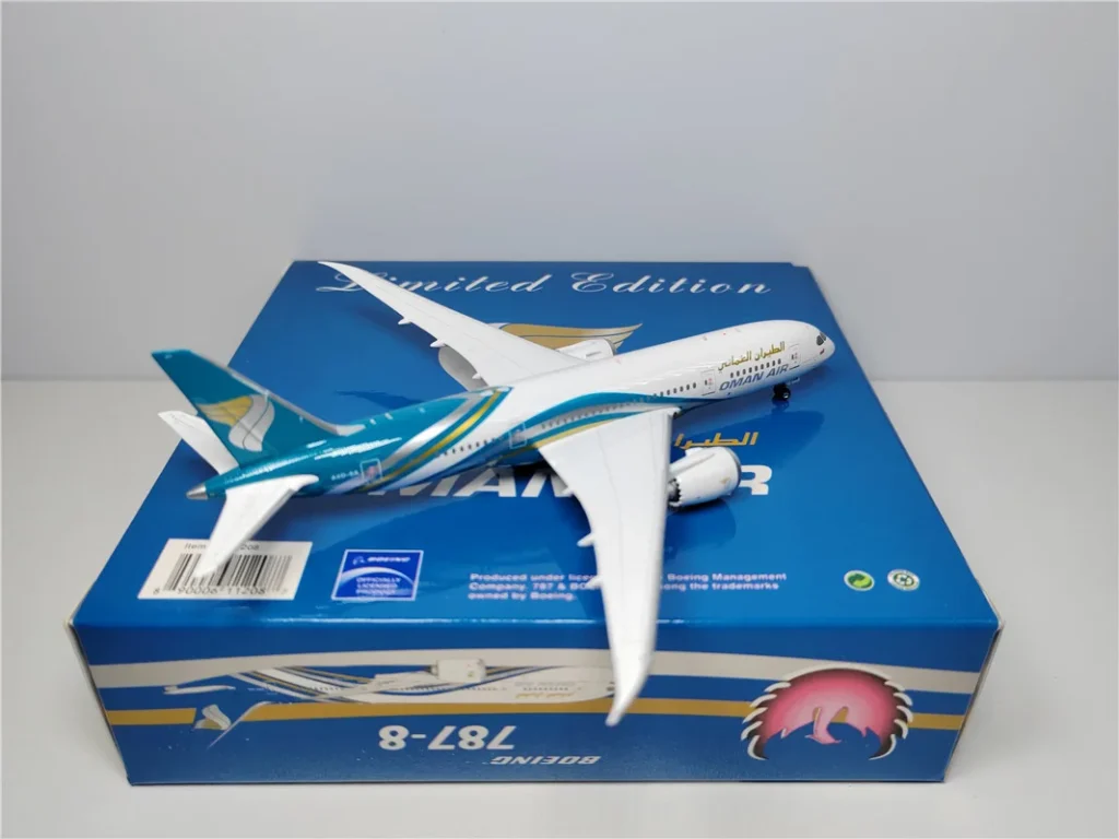 1:400 Scale B787-8 A4O-SA PH11208 OMAN AIR Planes Model Airplanes Airlines Alloy Aircraft Plane Collectible Model Collection