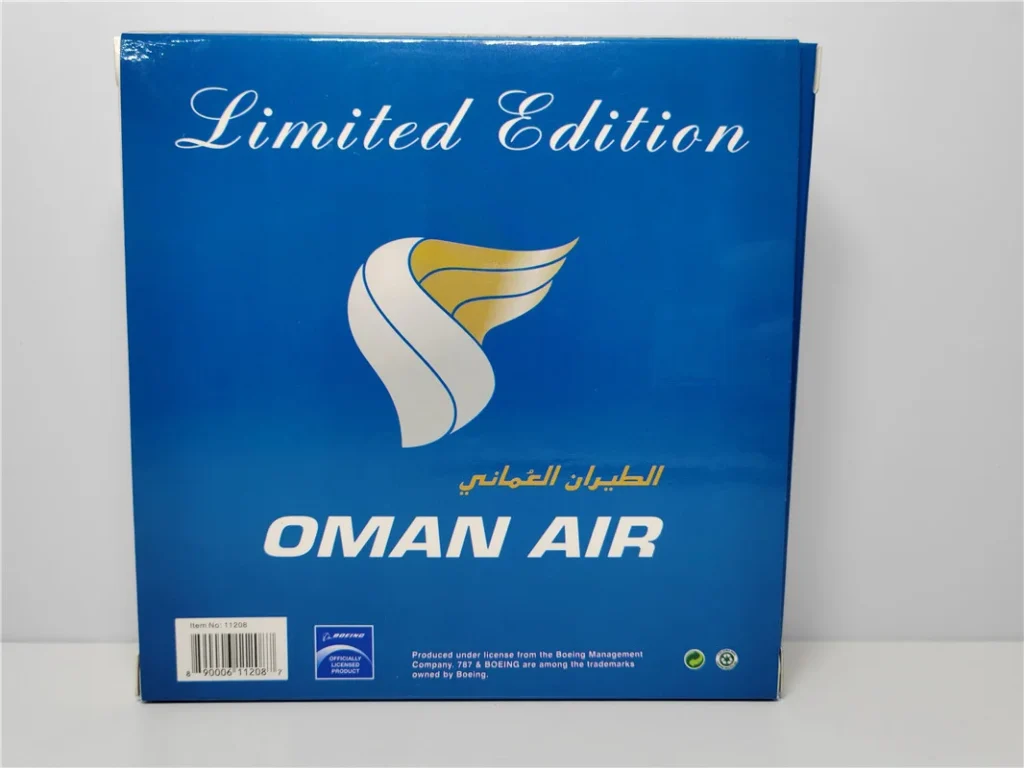 1:400 Scale B787-8 A4O-SA PH11208 OMAN AIR Planes Model Airplanes Airlines Alloy Aircraft Plane Collectible Model Collection