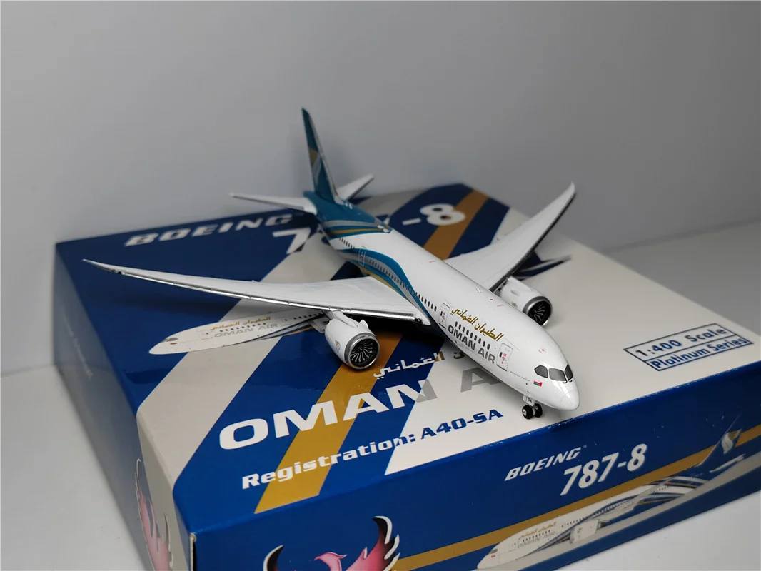 1:400 Scale B787-8 A4O-SA PH11208 OMAN AIR Planes Model Airplanes Airlines Alloy Aircraft Plane Collectible Model Collection - 图片 1
