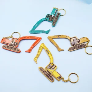 Excavator Bottle Opener Excavator Keychain Aluminum Alloy Material