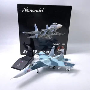 1:100 Su 27 SU27 SU-27 Flanker Fighter Model Russia Air Force Static Simulation Product Aircraft Airplane Models