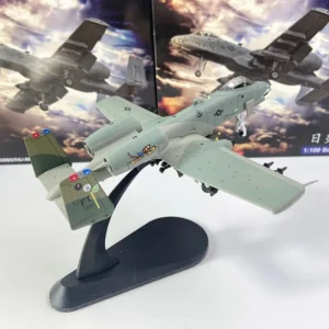 1/100 United States A-10 Thunderbolt Ii Attack Aircraft A10 Tiger Shark Squadron Alloy Aircraft Model Collection - 图片 3