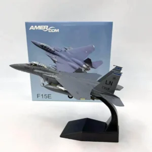 1/100 Usa F-15e Fighter Bomber Alloy Simulation Aircraft Model Collection