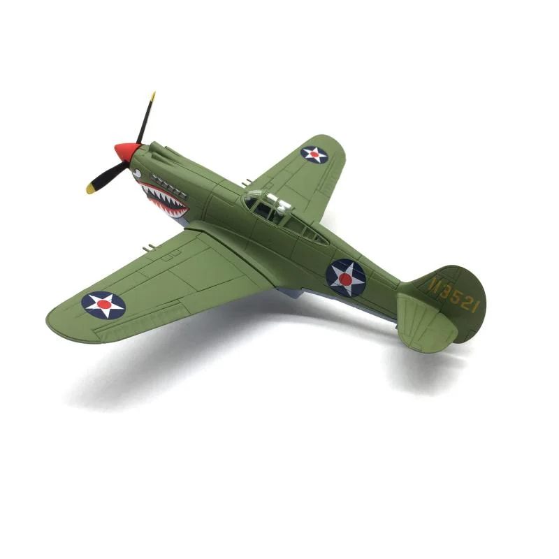 1/72 Diecast United States Air Force P40 P-40 P-40B P40B Flying Tiger Airplane Models Adult Children Toys