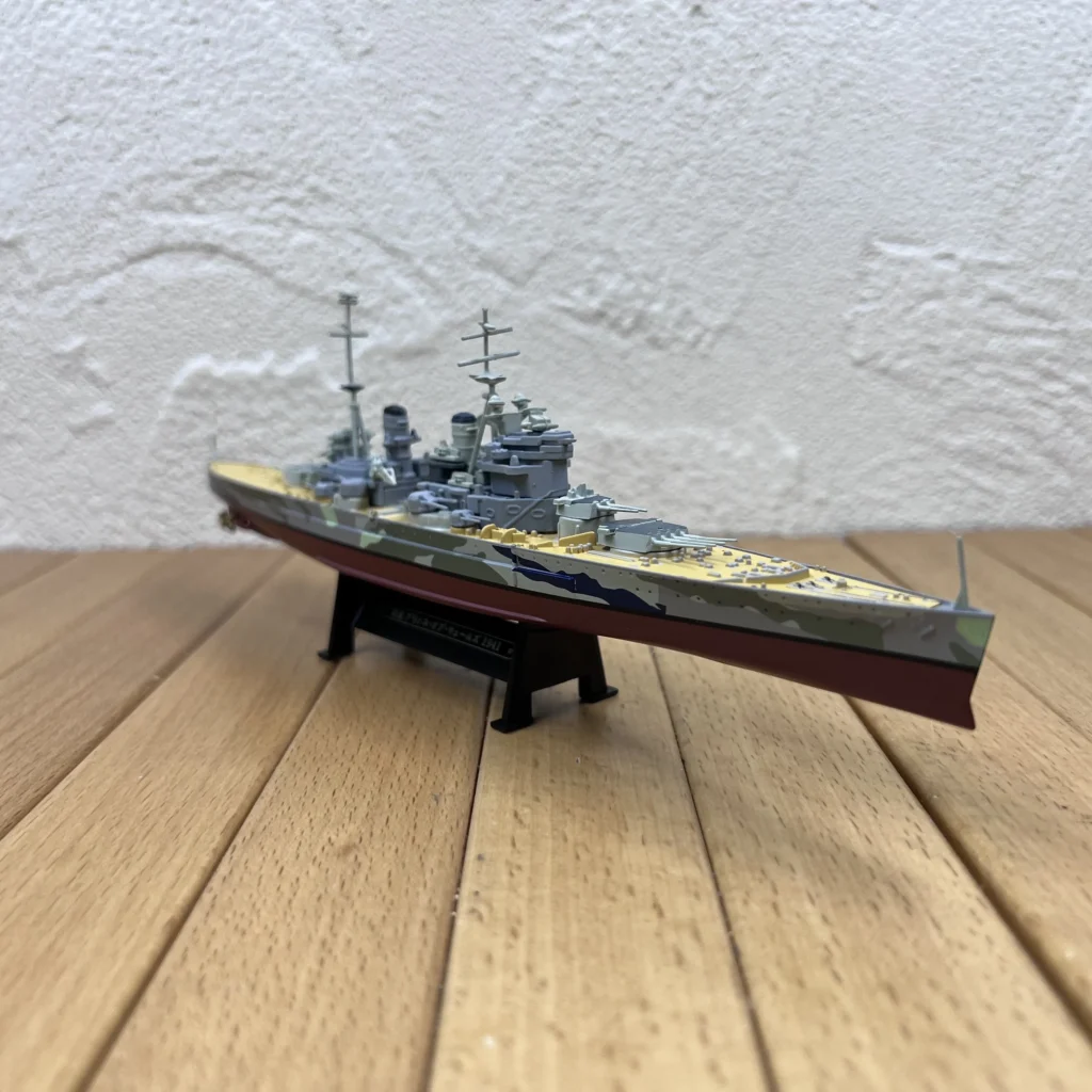 1:1000 Scale British Navy King George V Class Battleship Prince Of Wales Alloy Warship Model Collection Gift