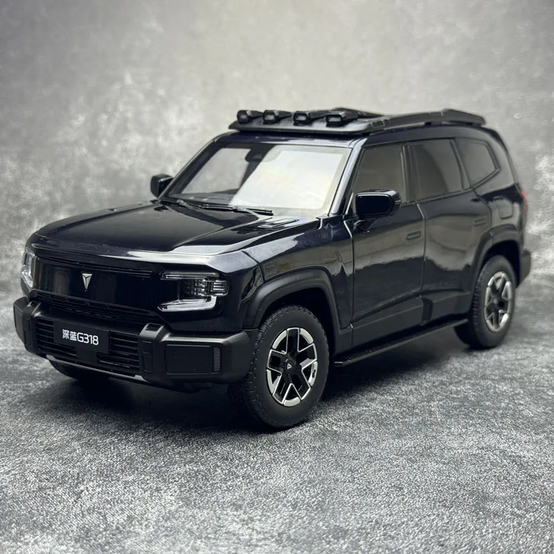 1:18 Changan Deep Blue G318 Car Model New Energy Alloy Simulation Car Model SUV