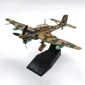 1:72 Scale Diecast Stuka Bomber Aircraft Model Detailed Collectible Military Replica