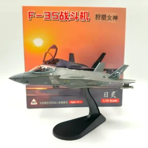 Diecast Metal Alloy 1/72 Scale Finnished Air Force F35 F35A F-35A F-35 Fighter Aircraft Airplane Plane Model For Collection