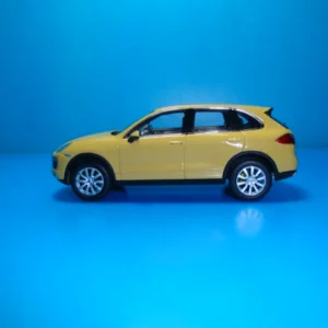 1:43 Original Factory Mini cut Porsche Cayenne CAYENNE S?? yellow ?? Hybrid car model