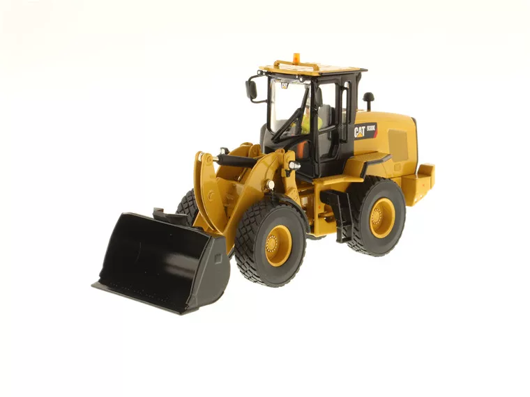 DM 1:50 CAT 938K Caterpillar Wheel Loader Alloy Construction Truck Forklift Model 85228