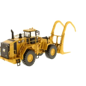 DM 1:50 CAT 988K Caterpillar Wood Handler Model Alloy Engineering Vehicle Model 85917 - 图片 3