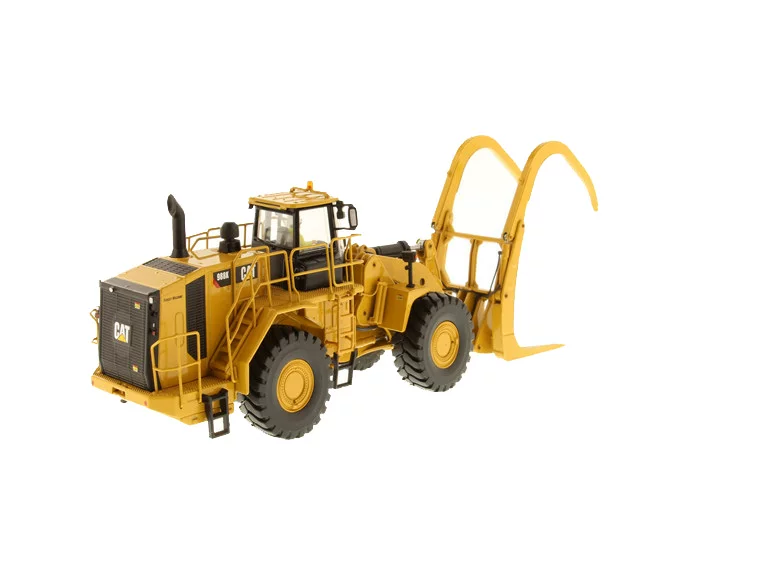 DM 1:50 CAT 988K Caterpillar Wood Handler Model Alloy Engineering Vehicle Model 85917