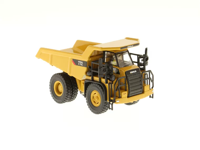 DM Caterpillar CAT 772 Mine Dump Truck Alloy Dump Truck Engineering Vehicle Model 1:87 85261