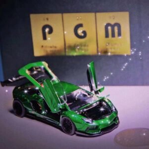 Preorder PGM 1:64 Lambo Aventador LP700-4 Metallic Green Full