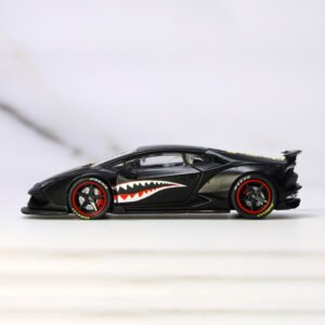 1:64 Scale Lamborghini Huracan LP610 Liberty Walk Car Model Shark Edition - 图片 9