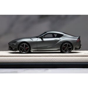 Make Up 1:64 TOYOTA GR SUPRA RZ 2019 Gray Resin Car Model Gift - 图片 2