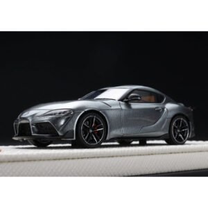Make Up 1:64 TOYOTA GR SUPRA RZ 2019 Gray Resin Car Model Gift - 图片 3