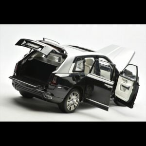 1:18 Rolls-Royce Cullinan Black Sliver Diecast Model Car New - 图片 4