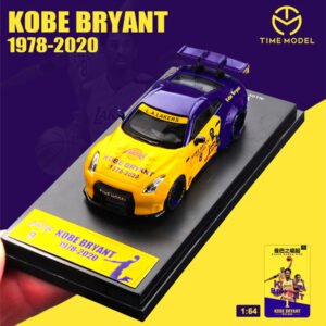 1:64 Scale Diecast Car Model Nissan GTR R35 Tribute to KOBE BRYANT